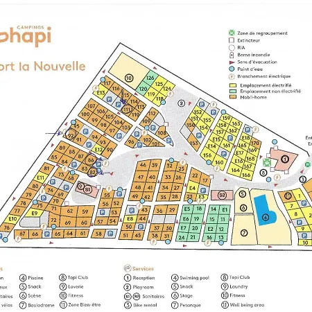 Mobil 4-5 Personnes La Nouvelle 营地 拉诺维勒港